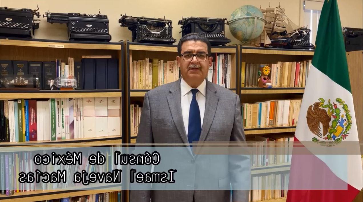 Cónsul de México Ismael Naveja Macías